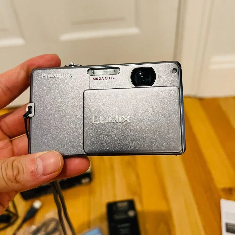 Vintage Panasonic Lumix Digital Camera Bundle Set